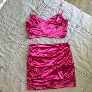 Hot pink 2 piece